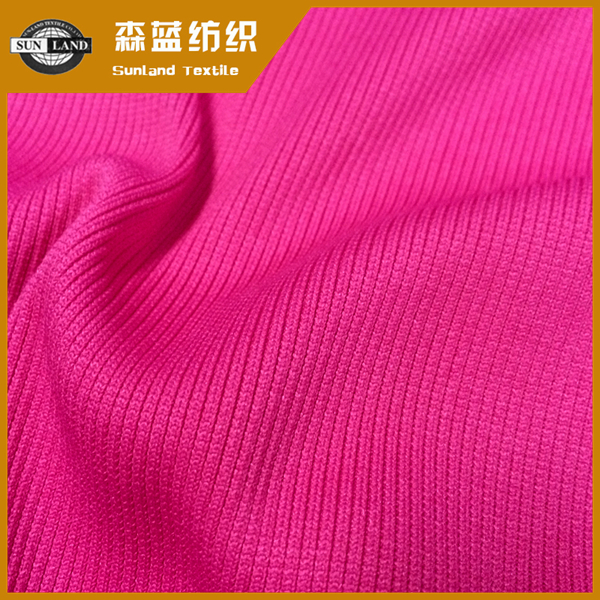 上海2x2 氨纶罗纹 2x2 poly spandex rib