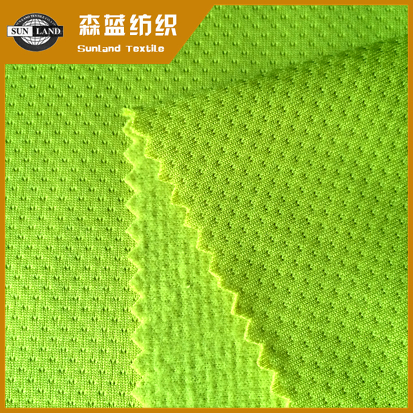 浙江蝴蝶网眼绒布 Brushed butterfly mesh fabric