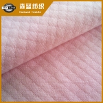 吴中CVC提花空气层 Polyester cotton jacquard fabric