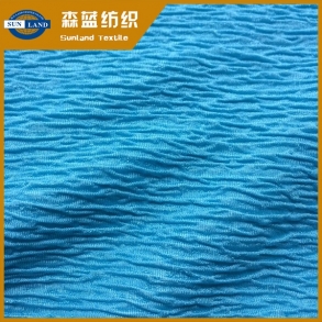 上海小提花横条泡泡布 Jacquard interlock