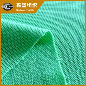 昆山棉盖涤单珠地 Cotton cover polyester single pique